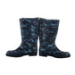F&F wellies shoe size 13 junior navy and blue camo pattern