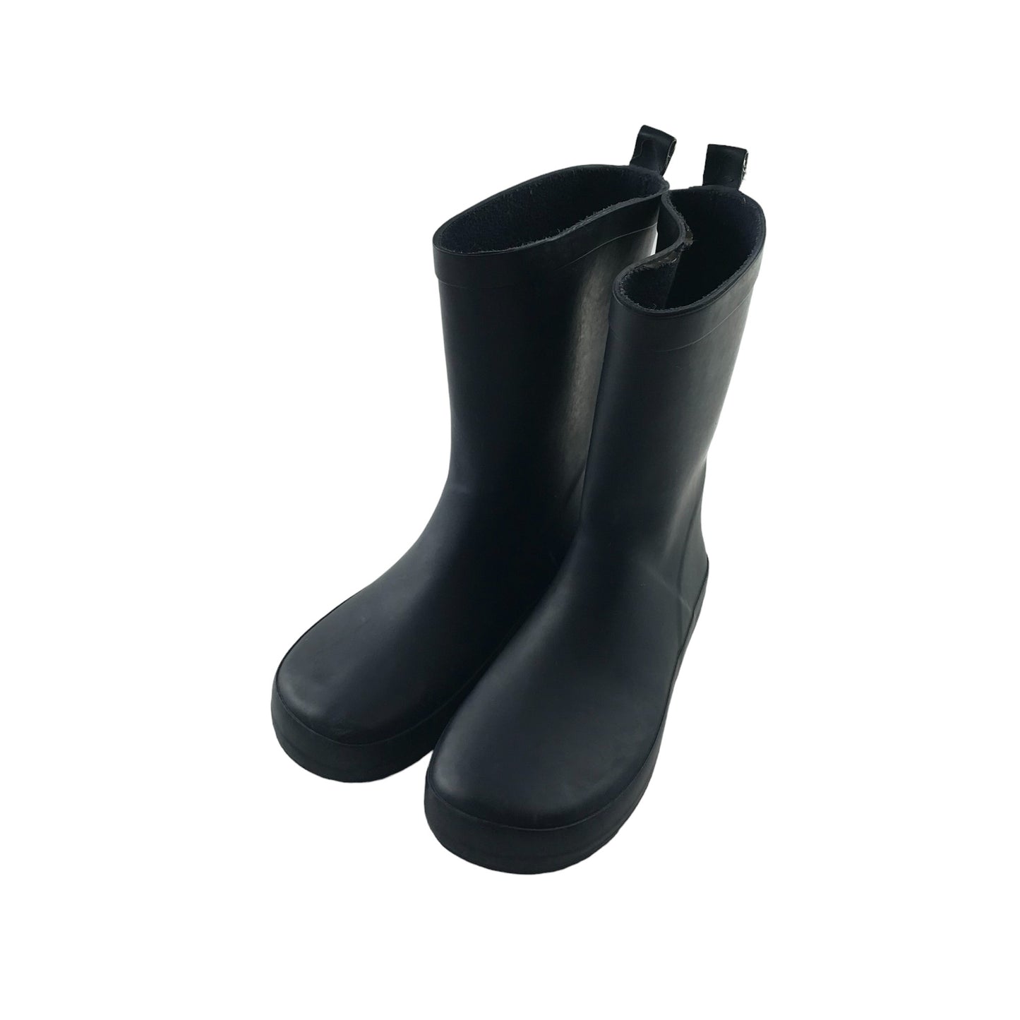 Wellies shoe size 2 black plain