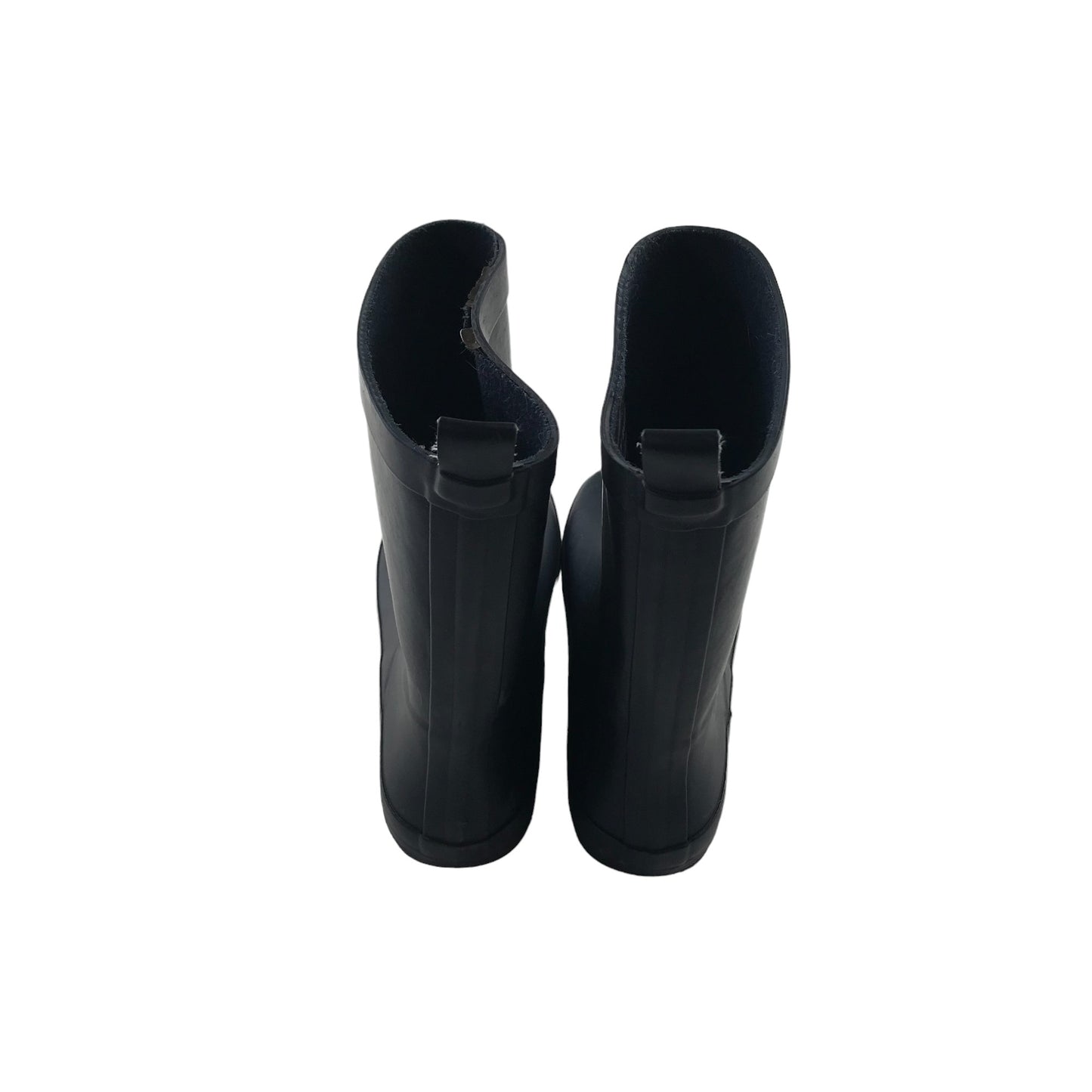 Wellies shoe size 2 black plain