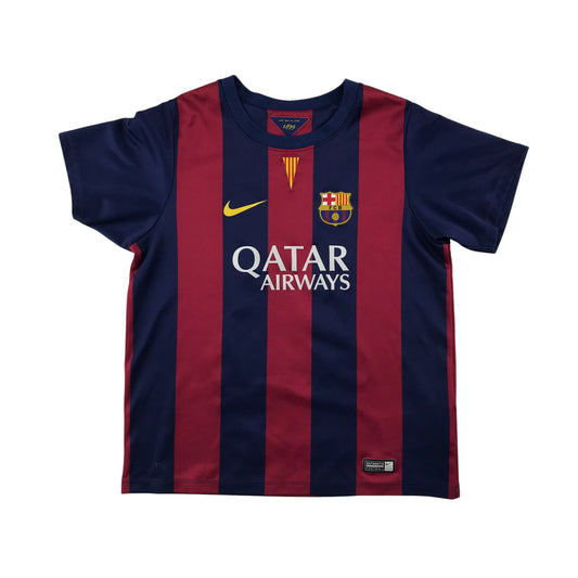 Nike sports top 7-8 years red FC Barcelona Neymar Jr 11