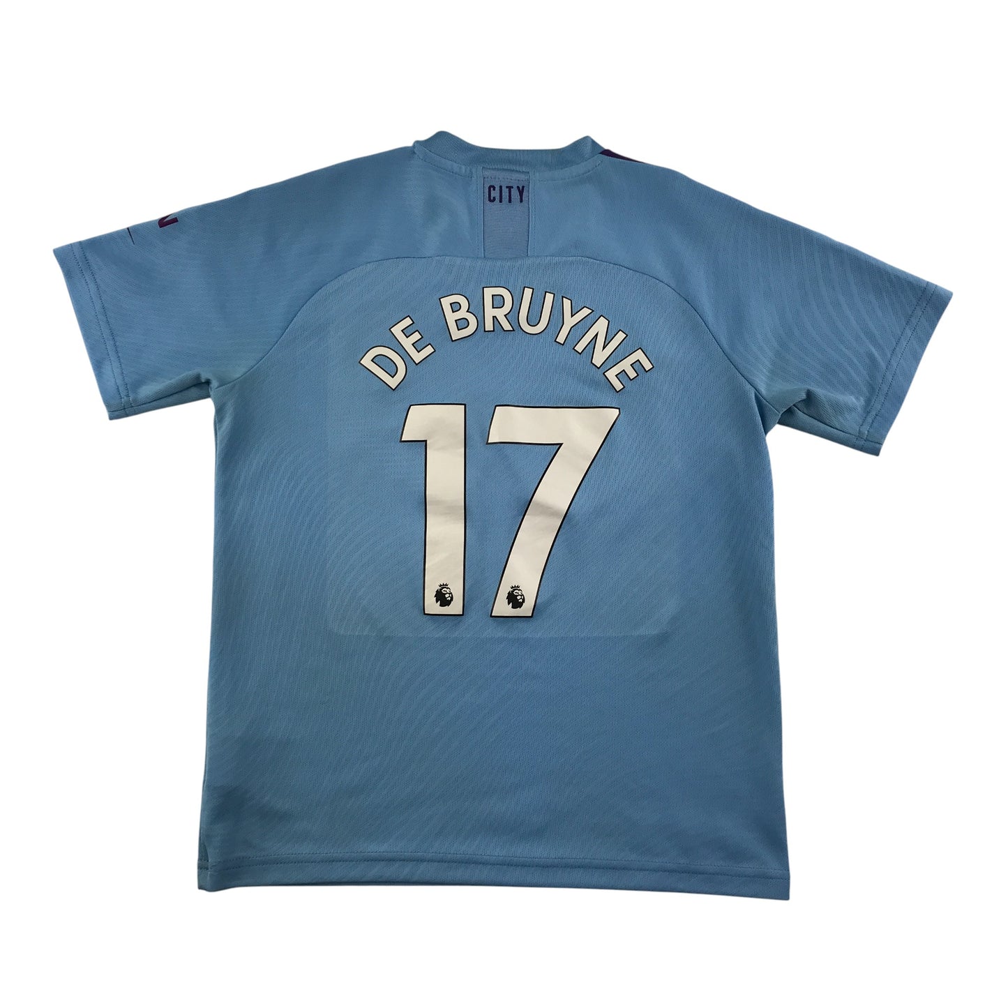 Puma sports top 11-12 years blue Manchester City De Bruyne 17