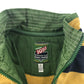 Joules sweater 5 years yellow and navy stripy with half zipper green rabbit logo