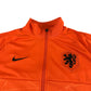Nike Netherlands Holland Football Sports top Men's M Orange Track Jacket Full Zip Retro Top