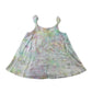 Matalan Top and Shorts Set Age 12 White and Pastel Multicolour Printed Cotton