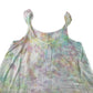 Matalan Top and Shorts Set Age 12 White and Pastel Multicolour Printed Cotton