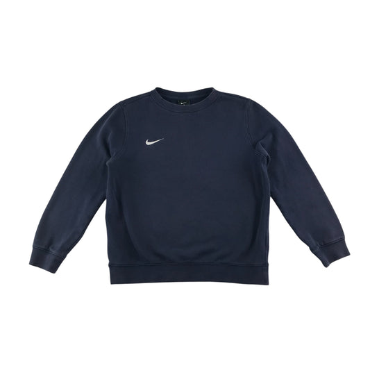 Nike sweater 11-12 years navy blue relaxed jersey pullover