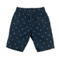 Matalan shorts 6-7 years navy palm tree print design pull on