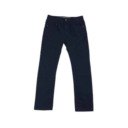 Primark Trousers Age 10 Dark Navy Slim Fit