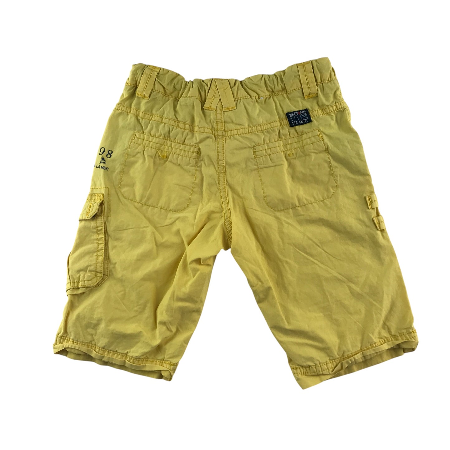 Week-End shorts 5-6 years yellow cargo style cotton