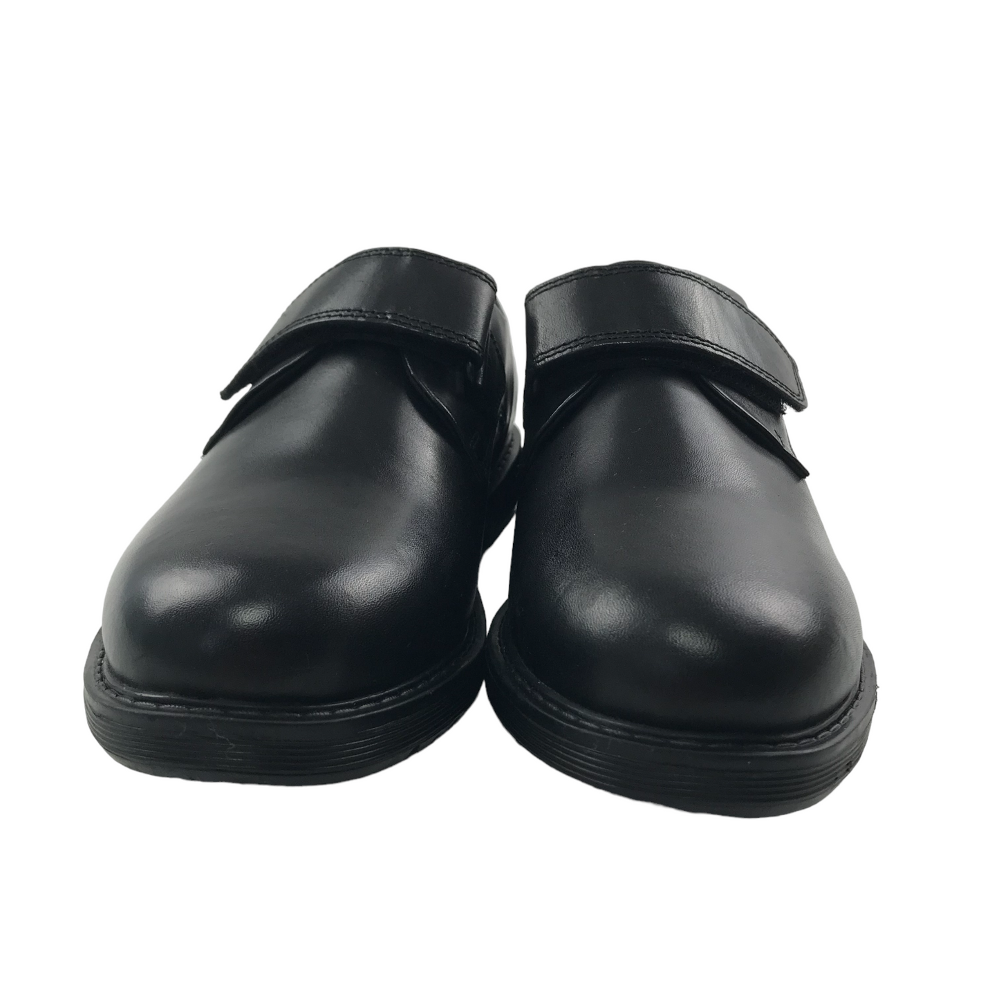 George Black Leather School Shoes Shoe Size 4