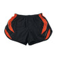 Brooks sport shorts women's S black with orange detailing