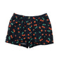 Next Top and Shorts Set Age 8 Dark Navy Strawberry and Cherry Print Pattern Cotton