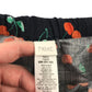 Next Top and Shorts Set Age 8 Dark Navy Strawberry and Cherry Print Pattern Cotton