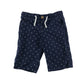 M&S shorts 4-5 years navy sea anchor graphic print cotton