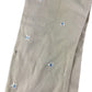 M&S Trousers Age 13 Cream Floral Embroidered