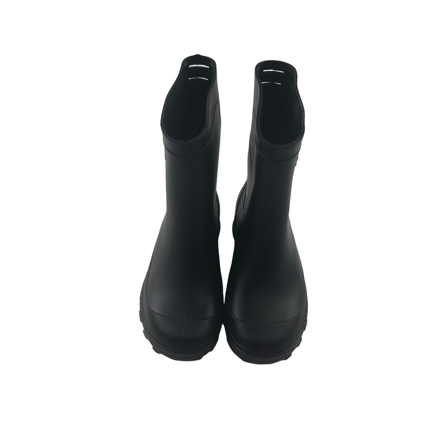 Solognac wellies shoe size 10.5-11.5 junior black plain