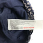 Fatface skirt 6-7 years navy with white floral pattern design elasticated waist cotton