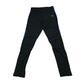 Karrimor sport leggings 9-10 year black with blue detailing and logo