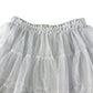 Miss Mona Mouse skirt 6-7 years white layered with tulle and frilled hem