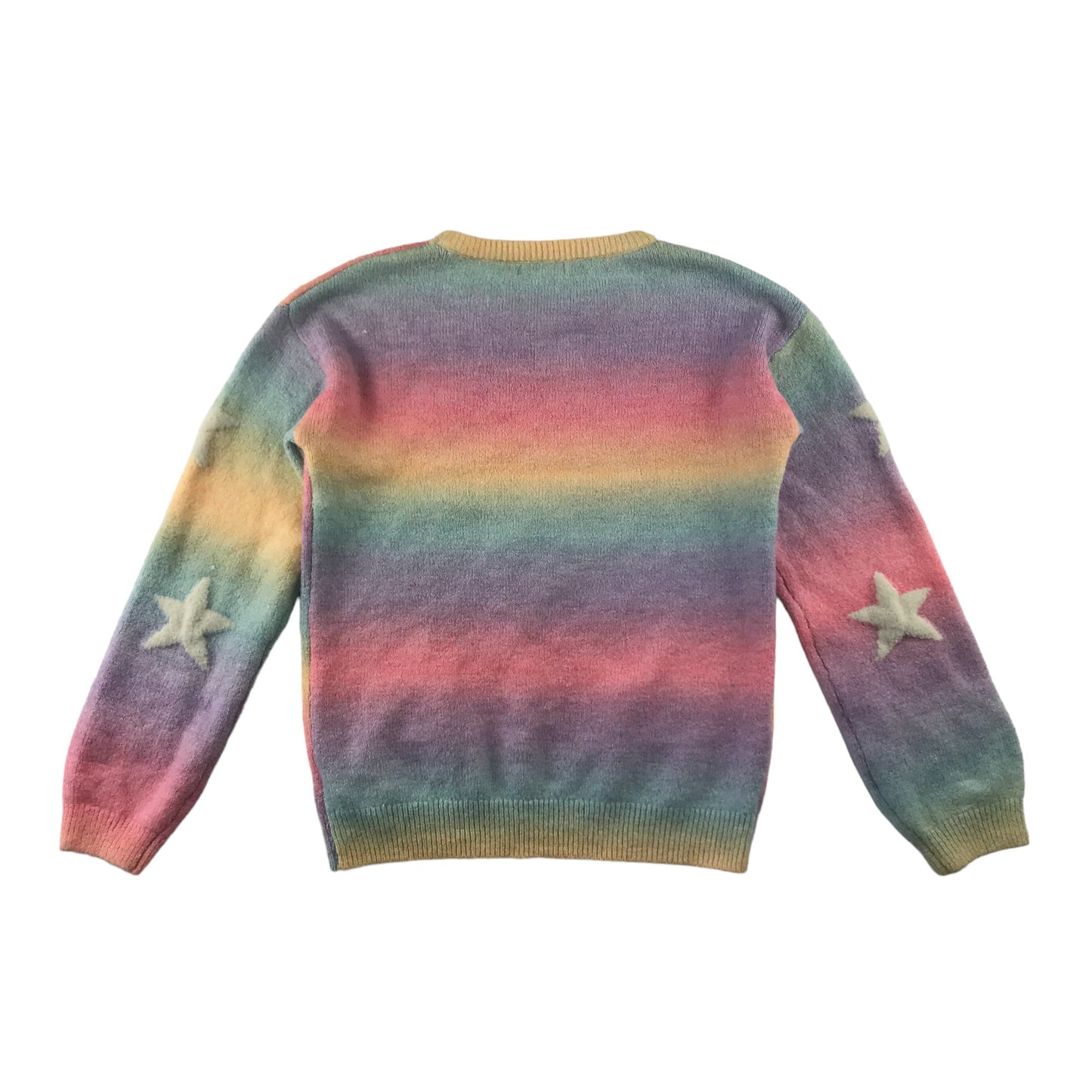 Primark Jumper Age 12 Multicolour Stars Knit