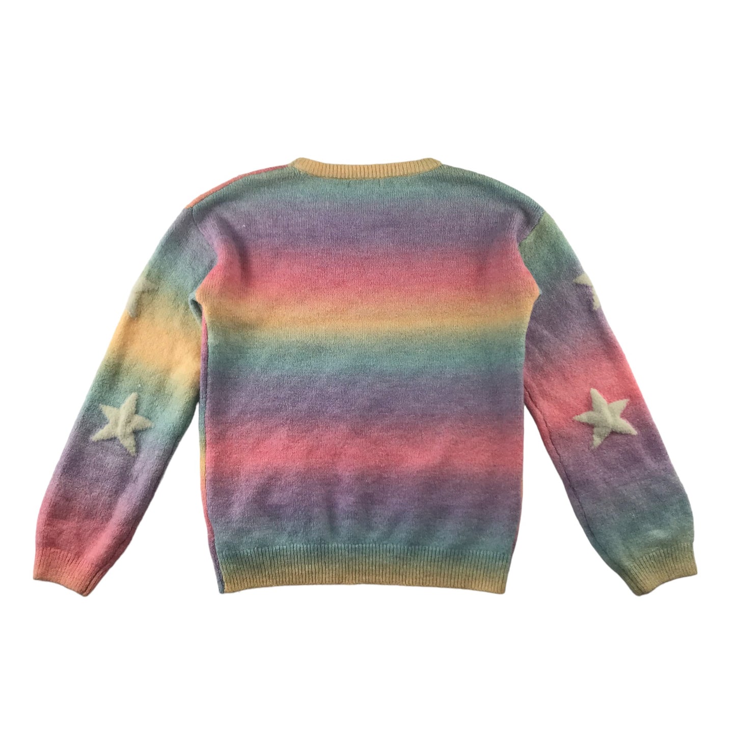 Primark Jumper Age 12 Multicolour Stars Knit