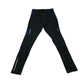 Karrimor sport leggings 9-10 year black with blue detailing and logo