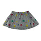 Mountain warehouse skort 7-8 years grey with multicoloured star design print