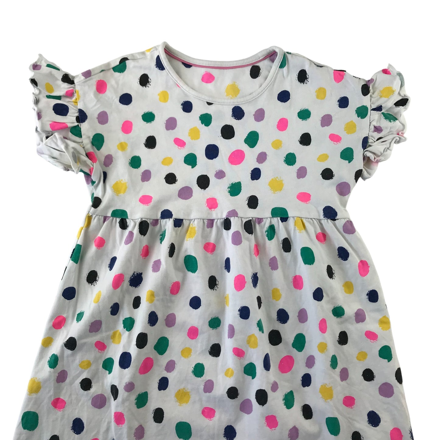 M&S dress bundle 6-7 years pink and white polka dot summer