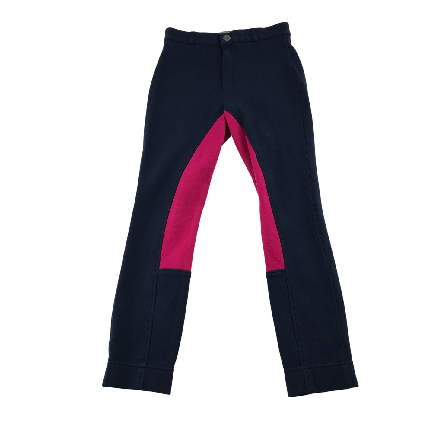 Wessex trouser 24 navy and pink equestrian design