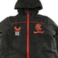 Castore Rangers FC Jacket Age 13 Black and Red Long Warm Lined