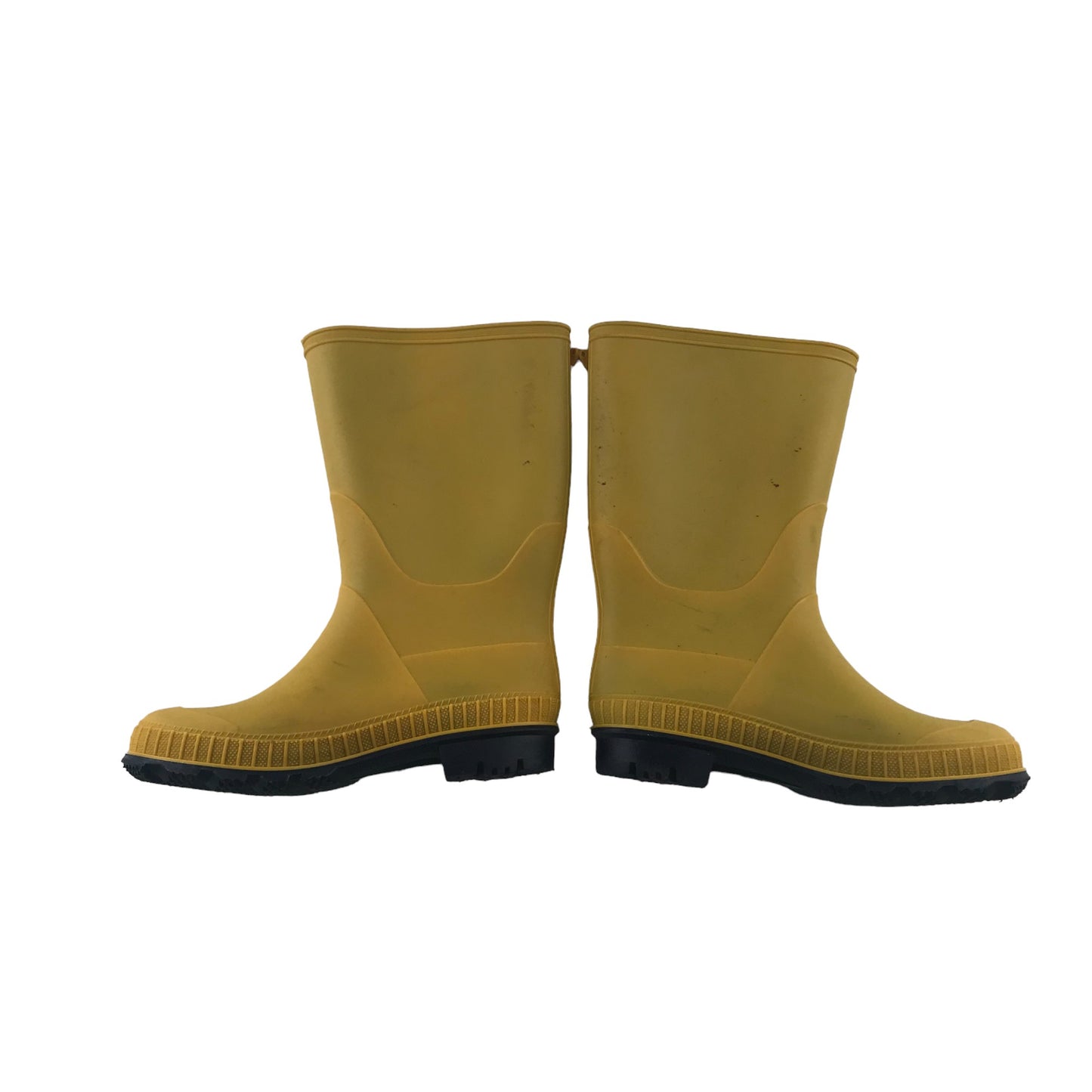 Mountain Warehouse wellies shoe size 1 yellow plain design