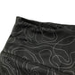 Nike sport leggings women's S black graphic swirl design and logo