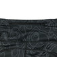 Nike sport leggings women's S black graphic swirl design and logo
