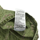 M&S blouse 9-10 years green floral pattern long top length