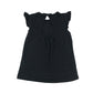 Next blouse 10-11 years black plain with sequin stars cotton