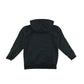 Adidas Hoodie Age 9 Black with Pink Triple Logo and Sleeve Stripes
