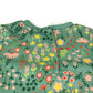 Mothercare sweater and joggers set 5-6 years green floral jerseys cotton