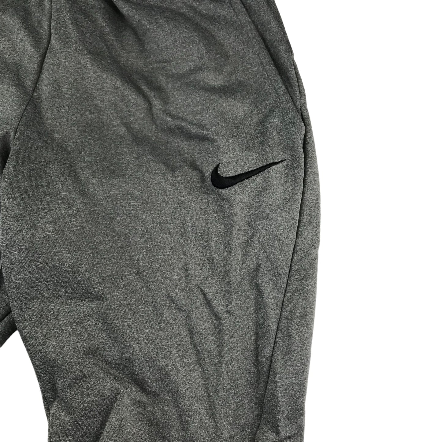 Nike Sport Joggers Size S Grey Plain with Logo