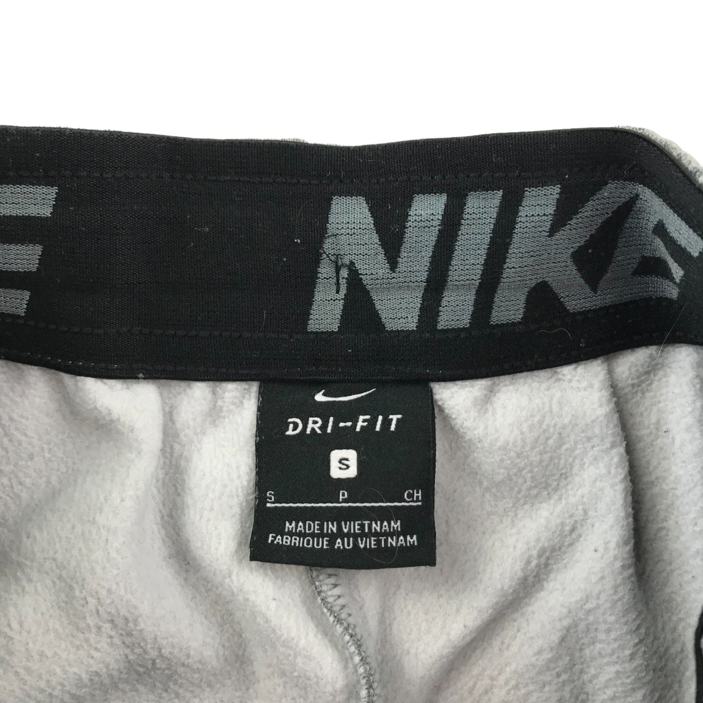 Nike Sport Joggers Size S Grey Plain with Logo
