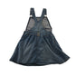 John Lewis Dungaree Dress Age 6 Blue Light Denim