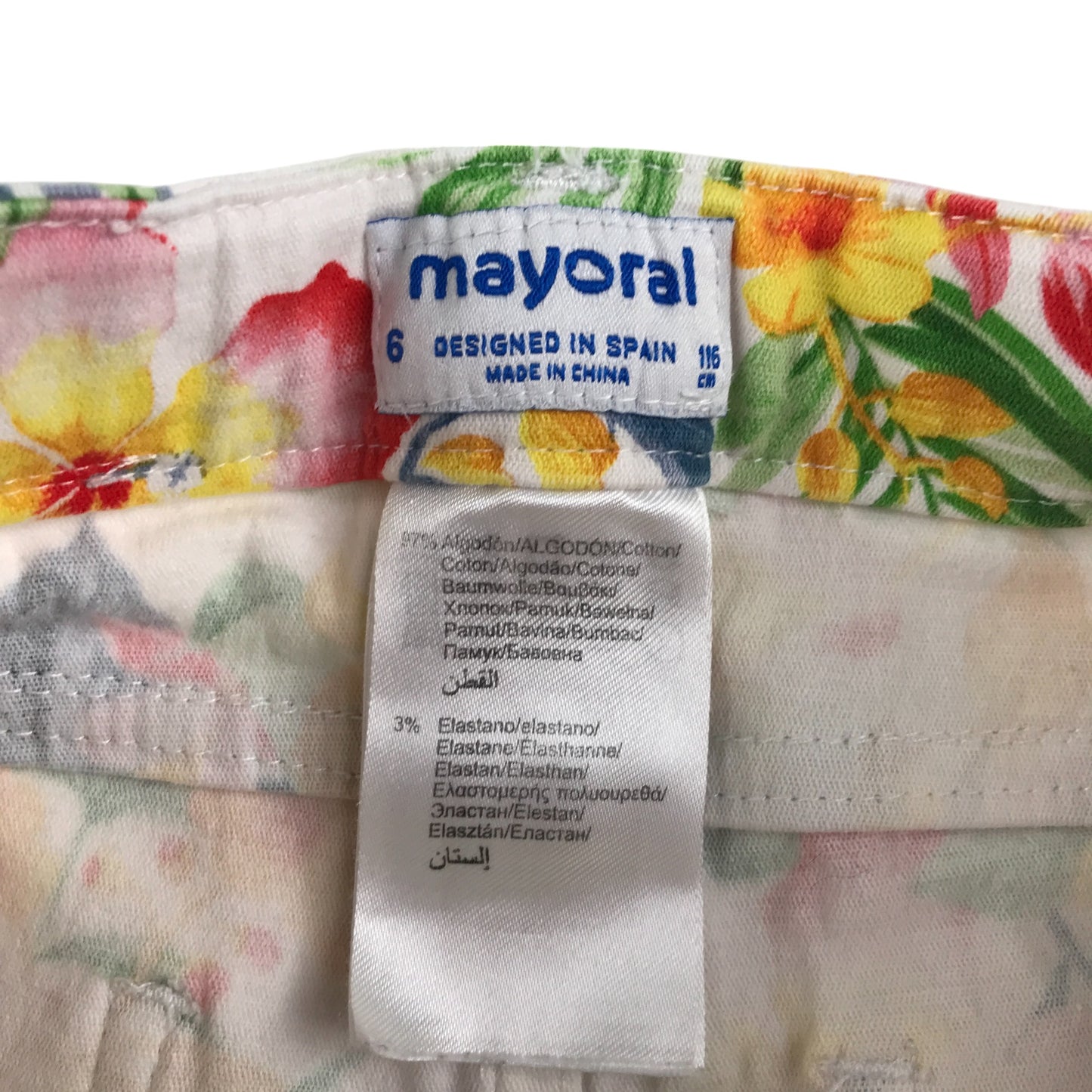 Mayoral shorts 5-6 years multicoloured