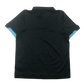 Castore Rangers Polo Shirt Black with Blue Logo