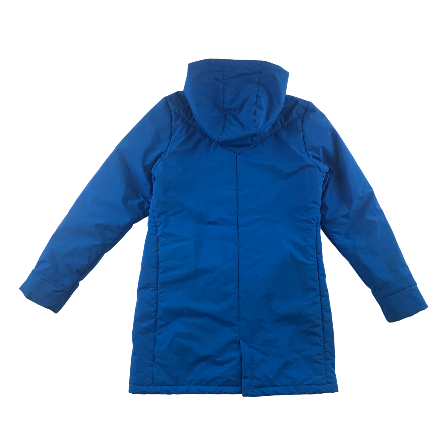 Castore Rangers 14-15 Years Long Padded Jacket Blue with White Logo