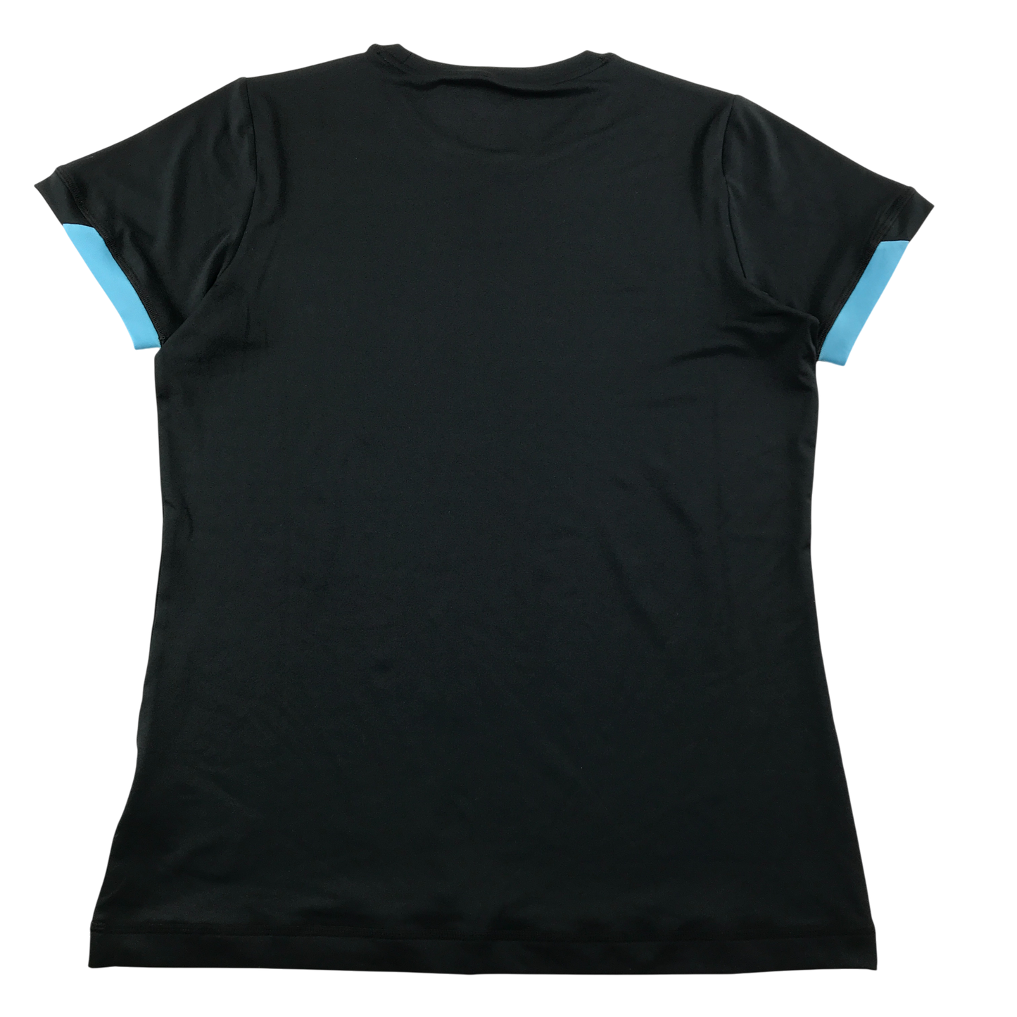 Castore Rangers Black Sports T-shirt with Blue Logo