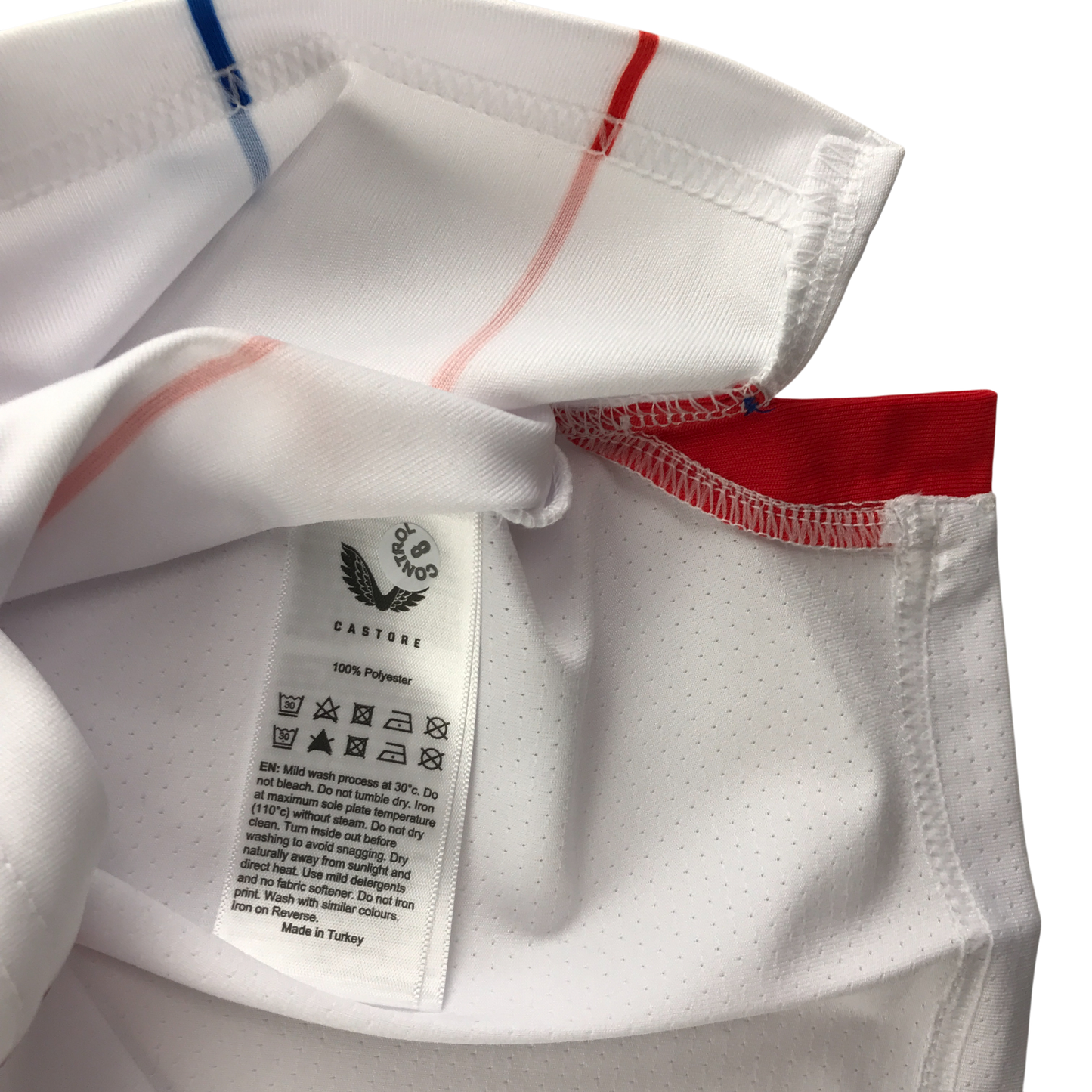 Castore Rangers FC 13-14 Years White Long Sleeved T-Shirt