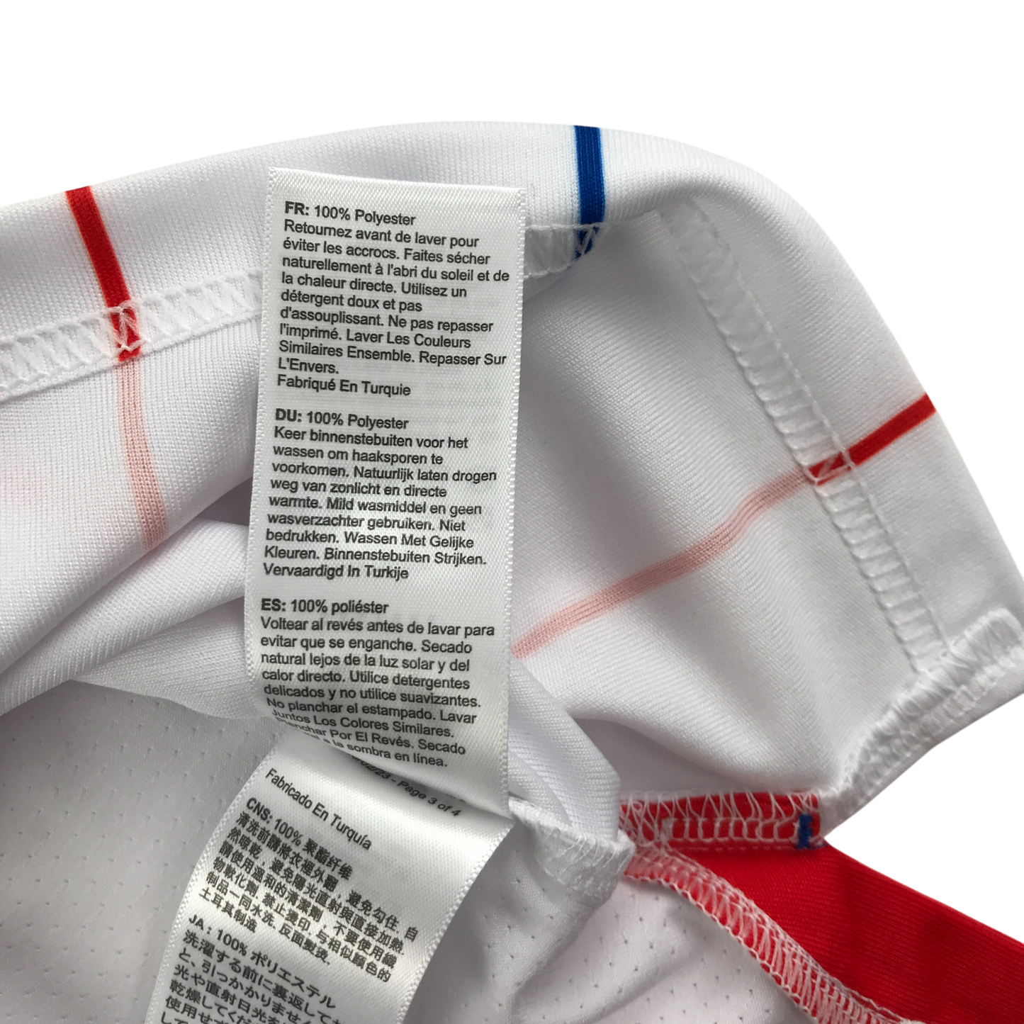 Castore Rangers FC 13-14 Years White Long Sleeved T-Shirt