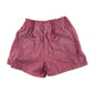 H&M shorts 9-10 years pink denim plain elasticated waist cotton