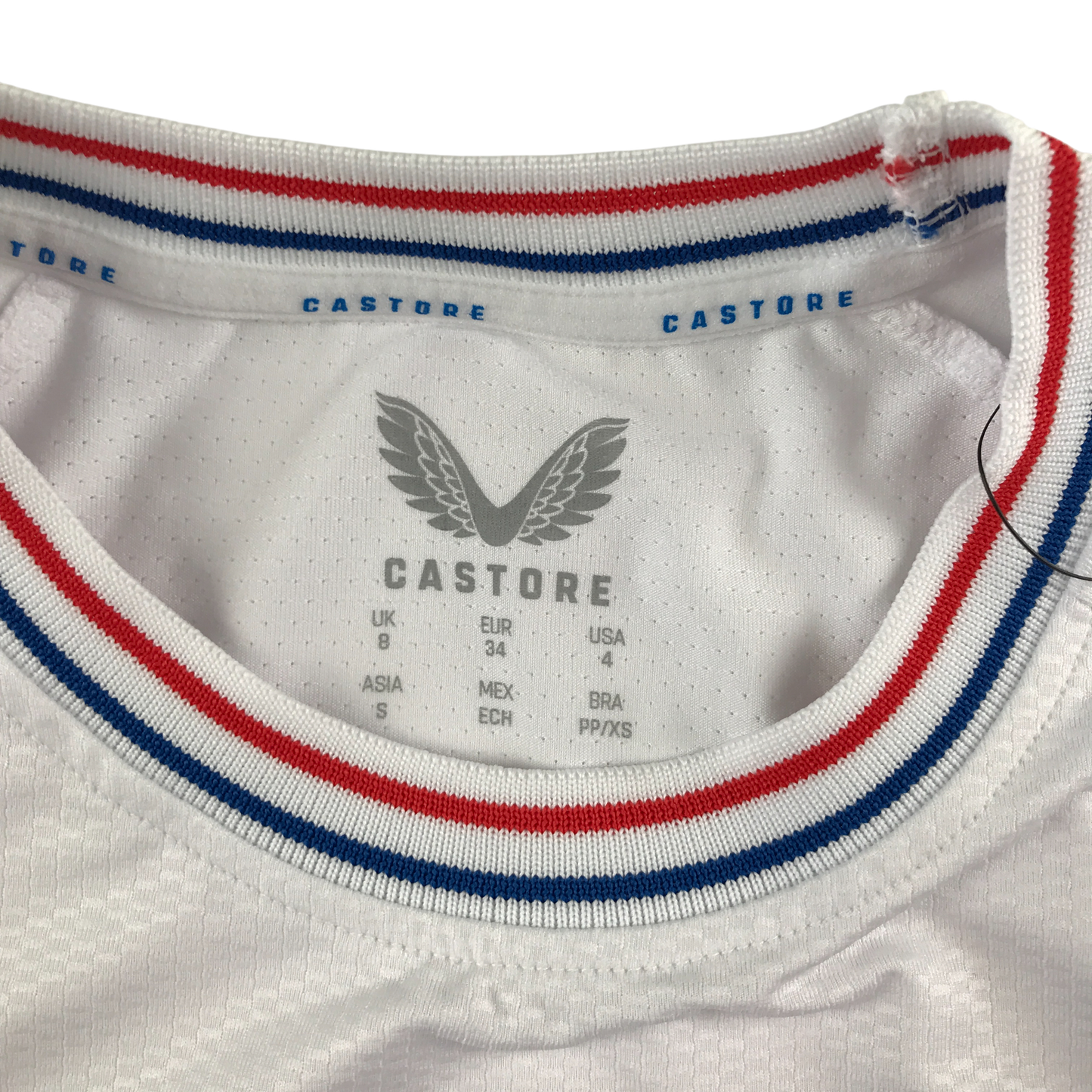 Castore Rangers FC Pro Away Short Sleeve Shirt - White