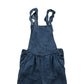 M&S Dungaree Age 6 Blue Denim Light Cotton