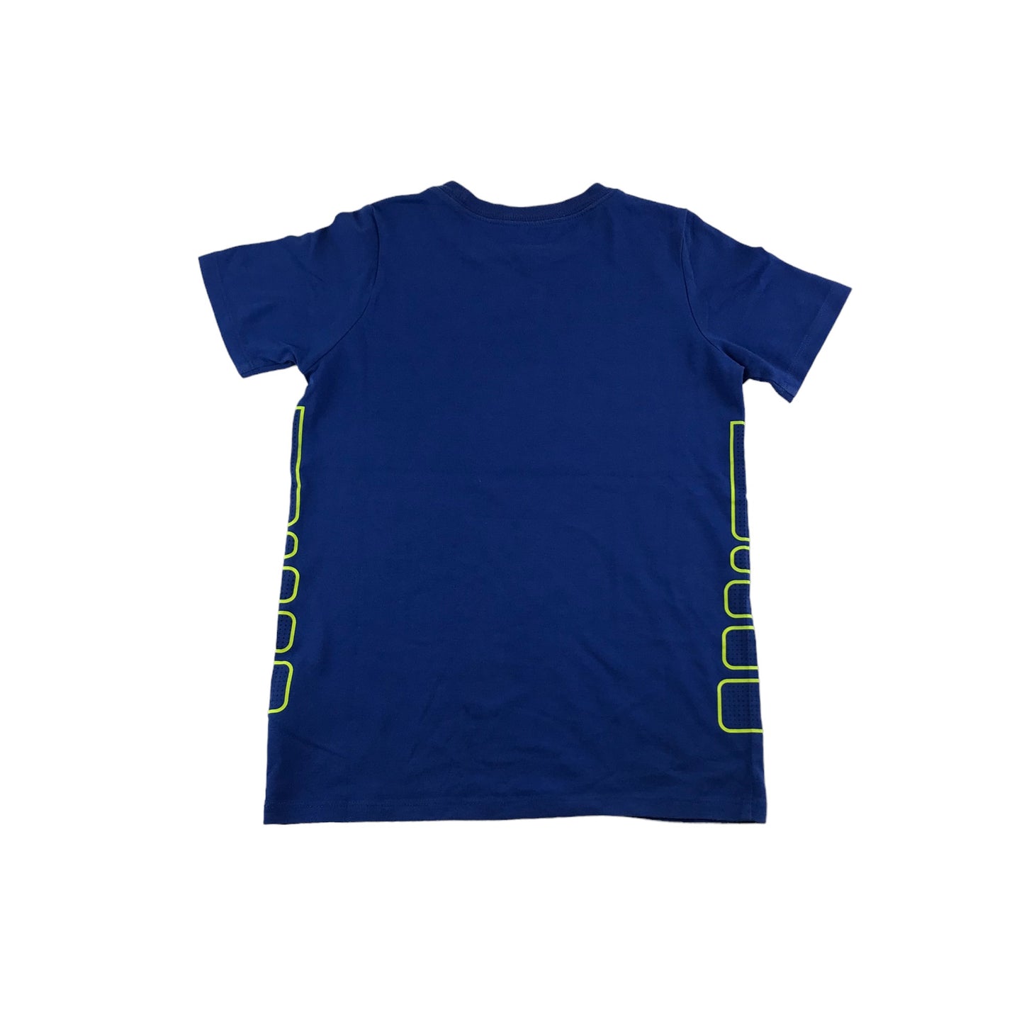 Nike Elite T-shirt Age 7 Royal Blue Short Sleeve Dri-Fit
